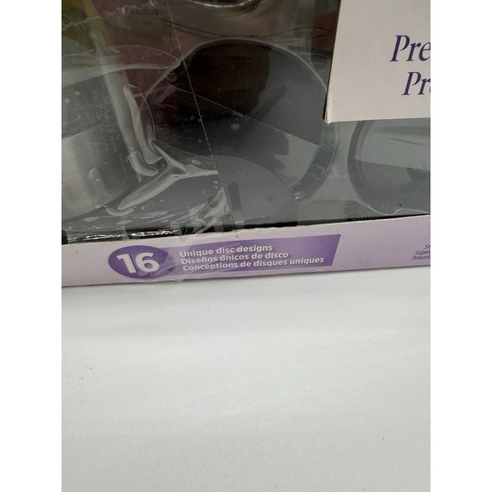 Wilton Preferred Press Cookie Press 16 Disks Easy Clean Grip Stainless Steel